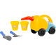 Set of sand toys with teapot, 5 pieces Set of sand toys with teapot, 5 pieces