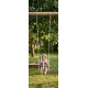 Children swing LEQ FUMIKO, 36x24x45 cm, children, fabric/wood, blue Children swing LEQ FUMIKO, 36x24x45 cm, children, fabric/wood, blue