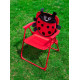 Set LEQ MELISENDA Mariquita, ladybug, parasol 105 cm, table 50 cm, 2 chairs Set LEQ MELISENDA Mariquita, ladybug, parasol 105 cm, table 50 cm, 2 chairs