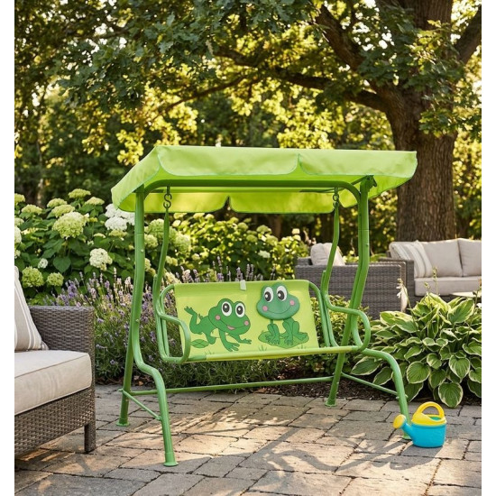 Child swing LEQ SANDIA Rana, 115x75x110 cm Child swing LEQ SANDIA Rana, 115x75x110 cm
