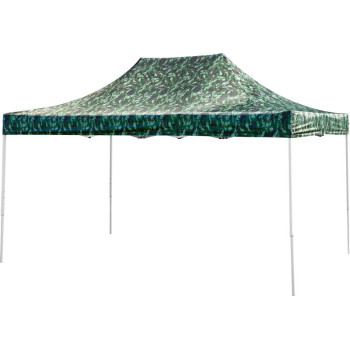 Tent FESTIVAL 45, 3x4.5 m, camouflage, profi, UV resistant tarpaulin, without wall
