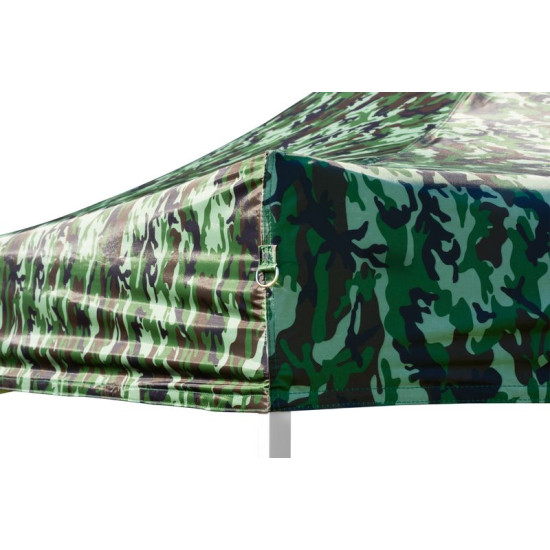 Tent FESTIVAL 45, 3x4.5 m, camouflage, profi, UV resistant tarpaulin, without wall Tent FESTIVAL 45, 3x4.5 m, camouflage, profi, UV resistant tarpaulin, without wall