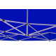 Tent FESTIVAL 45, 3x4.5 m, blue profi, UV resistant tarpaulin, without wall Tent FESTIVAL 45, 3x4.5 m, blue profi, UV resistant tarpaulin, without wall