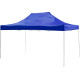 Tent FESTIVAL 45, 3x4.5 m, blue profi, UV resistant tarpaulin, without wall Tent FESTIVAL 45, 3x4.5 m, blue profi, UV resistant tarpaulin, without wall