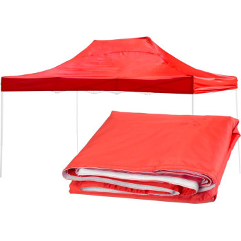 Canopy FESTIVAL 45, red, for tent UV resistant