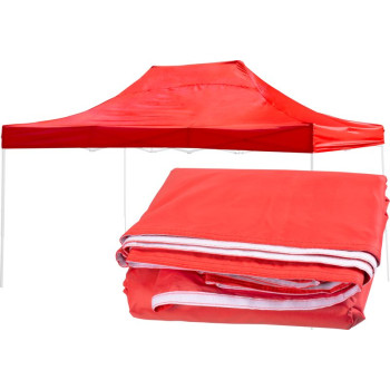 Canopy FESTIVAL 60, red, for tent UV resistant