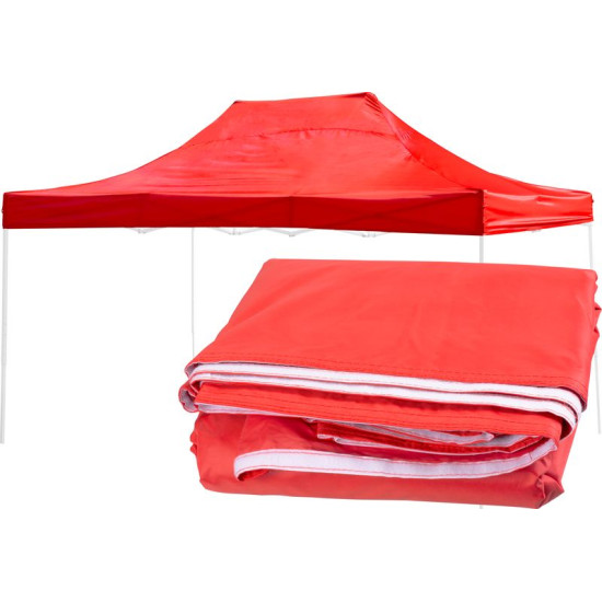 Canopy FESTIVAL 60, red, for tent UV resistant
