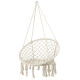 Armchair LOGAN, max. 100 kg, garden, swing, beige net