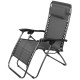 Lounger SONORA, grey, adjustable, max. 120 kg, 66x177x108 cm Lounger SONORA, grey, adjustable, max. 120 kg, 66x177x108 cm