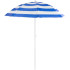 Parasol DALIA 180 cm, 32/32 mm, with tilting joint, blue-white, beach