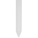 Päikesevari DALIA 180 cm, 32/32 mm, kallutatava liigendiga, must-valge, rand