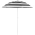 Päikesevari DALIA 180 cm, 32/32 mm, kallutatava liigendiga, must-valge, rand
