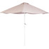 ZINA päikesevari 230 cm, 34/34 mm, beež, aed