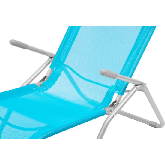 Lounger JAMAICA, turquoise, 140x60x95 cm Lounger JAMAICA, turquoise, 140x60x95 cm