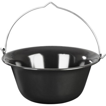 MagicHome pada, guljašš, 12 lit., 39.8x18 cm, emailitud, hallikasmust, kaaneta MagicHome pada, guljašš, 12 lit., 39.8x18 cm, emailitud, hallikasmust, kaaneta
