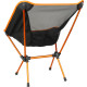 Chair Strend Pro, folding, with storage, grey, Oxford 600D, 59x52x64 cm