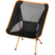 Chair Strend Pro, folding, with storage, grey, Oxford 600D, 59x52x64 cm