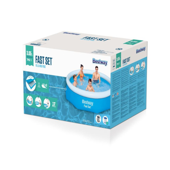 Bassein Bestway® 57270, täispuhutav, kassettfiltriga, 305x76 cm Bassein Bestway® 57270, täispuhutav, kassettfiltriga, 305x76 cm
