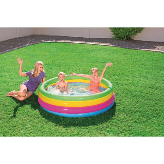Bestway® Rainbow Inflatable Play Pool Bestway® Rainbow Inflatable Play Pool