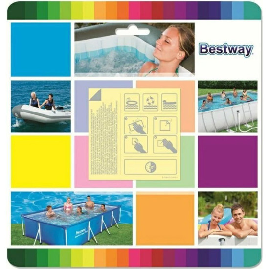 Bestway® 6.5cm x 6.5cm Underwater Adhesive Repair Patch Bestway® 6.5cm x 6.5cm Underwater Adhesive Repair Patch