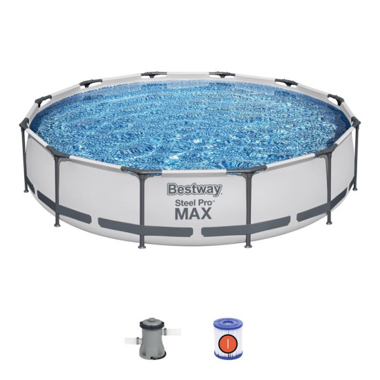 Bestwаy® Steel рro MаX™ Бассейн 56416, 3,66 м x 76 см Bestwаy® Steel рro MаX™ Бассейн 56416, 3,66 м x 76 см