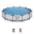 Bestway® Steel Pro MAX bassein, 56416, kassettfiltratsioon, 366x76 cm