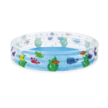Bestway® Deep Dive 3-Ring Inflatable Play Pool