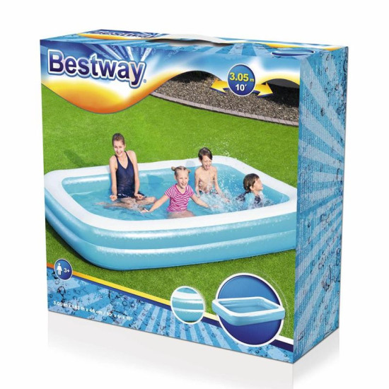 Bassein Bestway® 54150, pere, laste, täispuhutav, 305x183x46 cm Bassein Bestway® 54150, pere, laste, täispuhutav, 305x183x46 cm
