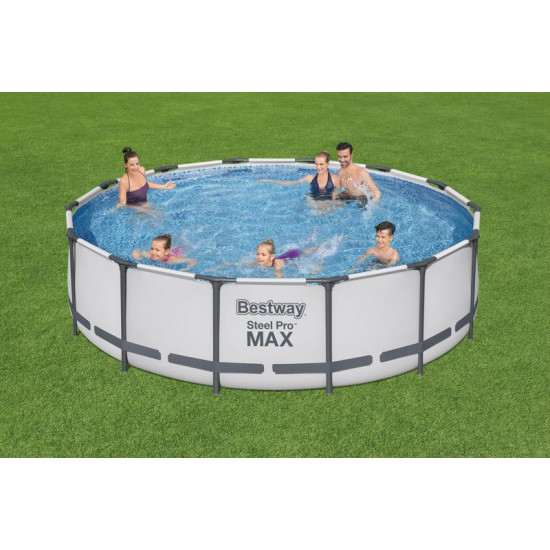 Bestway® Steel Pro MAX™ Above Ground Pool Set Round 4.27 m x 1.07 m