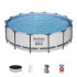 Bestway® Steel Pro MAX™ Above Ground Pool Set Round 4.27 m x 1.07 m