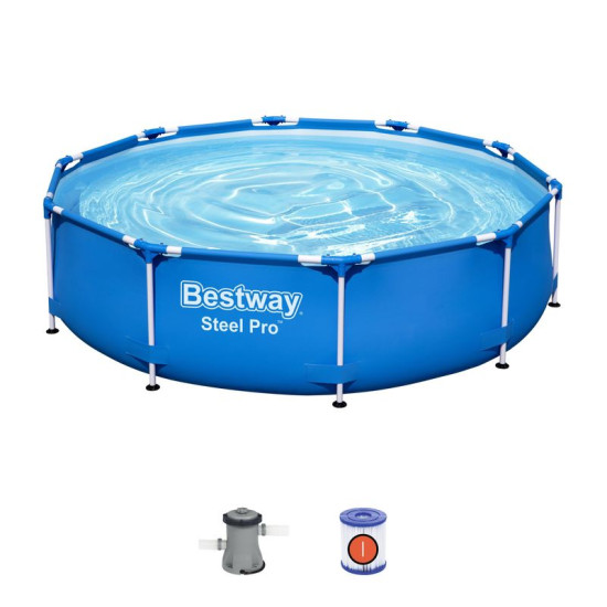 Bestwаy® Steel рro MаX™ 56679, Бассейн 3,05 м x 76 см, фильтр Bestwаy® Steel рro MаX™ 56679, Бассейн 3,05 м x 76 см, фильтр