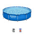 Bestway® Steel Pro MAX™ Above Ground Pool Set 3.66 m x 76 cm, filter