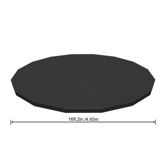 Bestway® Flowclear Pool Cover 58249 black 488 cm Bestway® Flowclear Pool Cover 58249 black 488 cm