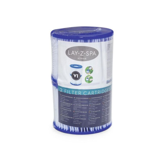 Bestway® Lay-Z-Spa™ kassett(VI), 60311 kassettfilter, mullivanni jaoks Bestway® Lay-Z-Spa™ kassett(VI), 60311 kassettfilter, mullivanni jaoks