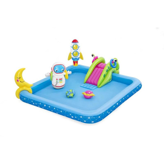 Bestway® 53126 Little Astronaut bassein, laste täispuhutav mänguväljak, 228x206x84 cm Bestway® 53126 Little Astronaut bassein, laste täispuhutav mänguväljak, 228x206x84 cm