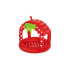 Kahlamisbassein Bestway® 52387, Very Berry, lastele, täispuhutav, varikatusega, 0,91x0,91x0,91 m