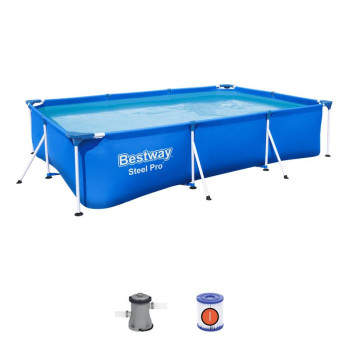 Above Ground Pool Bestway® Steel Pro™, 56411, filter, pump, 3,00x2,01x0,66 m