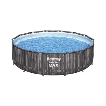 Above Ground Pool Bestway® Steel Pro MAX, 5614Z, filter, pump, ladder, tarpaulin, 4.27m x 1.07m