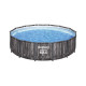 Above Ground Pool Bestway® Steel Pro MAX, 5614Z, filter, pump, ladder, tarpaulin, 4.27m x 1.07m