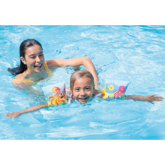 Intex® 58652 Muffs, Tropical Buddies, Kids, Inflatable, Water, 230x150 mm Intex® 58652 Muffs, Tropical Buddies, Kids, Inflatable, Water, 230x150 mm
