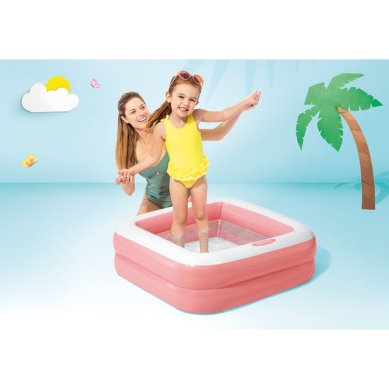 Bassein Intex® 57100, Play box, laste, täispuhutav, värvide segu, 0,86x0,86x0,25 m Bassein Intex® 57100, Play box, laste, täispuhutav, värvide segu, 0,86x0,86x0,25 m