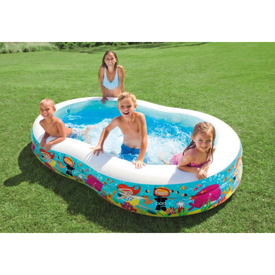 Pool Intex® 56490, Seashore, children's, inflatable, 262x160x46 cm Pool Intex® 56490, Seashore, children's, inflatable, 262x160x46 cm