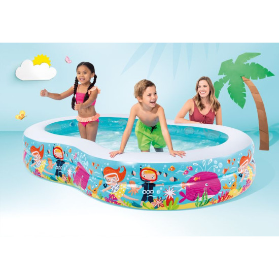Pool Intex® 56490, Seashore, children's, inflatable, 262x160x46 cm Pool Intex® 56490, Seashore, children's, inflatable, 262x160x46 cm