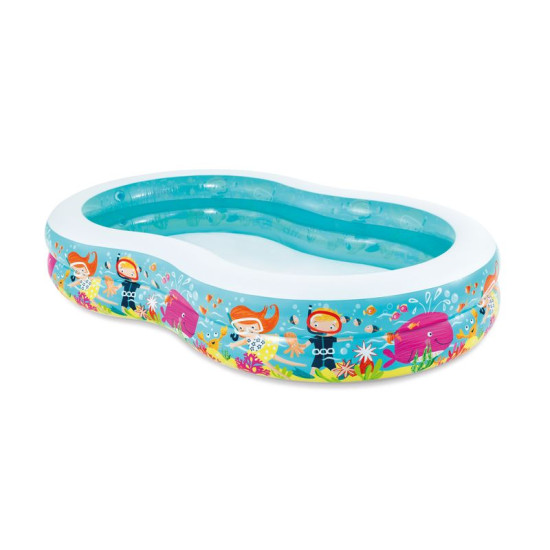 Pool Intex® 56490, Seashore, children's, inflatable, 262x160x46 cm Pool Intex® 56490, Seashore, children's, inflatable, 262x160x46 cm