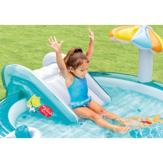 Intex® 57165 swimming pool, Gator play center, children's, inflatable, 201x170x84 cm Intex® 57165 swimming pool, Gator play center, children's, inflatable, 201x170x84 cm