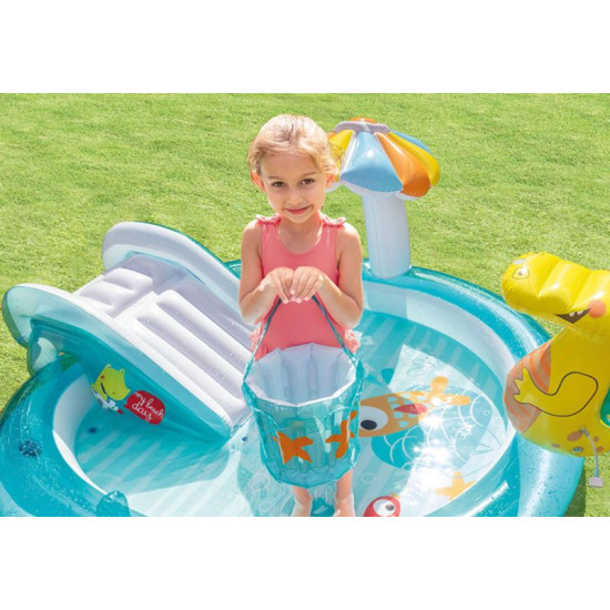 Intex® 57165 swimming pool, Gator play center, children's, inflatable, 201x170x84 cm Intex® 57165 swimming pool, Gator play center, children's, inflatable, 201x170x84 cm