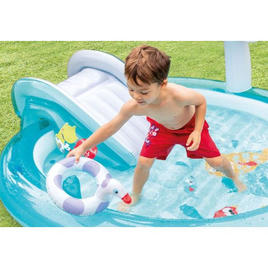 Intex® 57165 swimming pool, Gator play center, children's, inflatable, 201x170x84 cm Intex® 57165 swimming pool, Gator play center, children's, inflatable, 201x170x84 cm