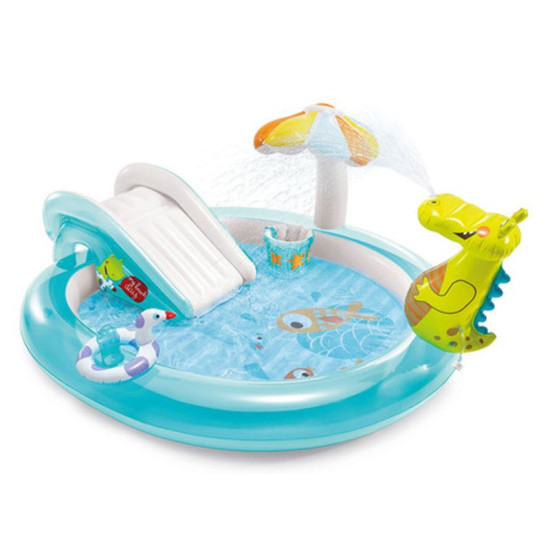 Intex® 57165 swimming pool, Gator play center, children's, inflatable, 201x170x84 cm Intex® 57165 swimming pool, Gator play center, children's, inflatable, 201x170x84 cm