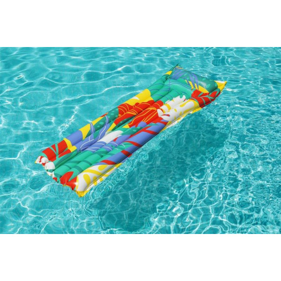 Inflatable Bestway® 44033, Fashion Floating Mat, 183x69 cm, mix color