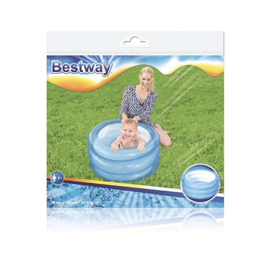 Swimming pool Bestway® 51033, Kiddie Pool, mix of colors, 70x30 cm